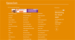 Desktop Screenshot of epcox.com