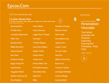 Tablet Screenshot of epcox.com